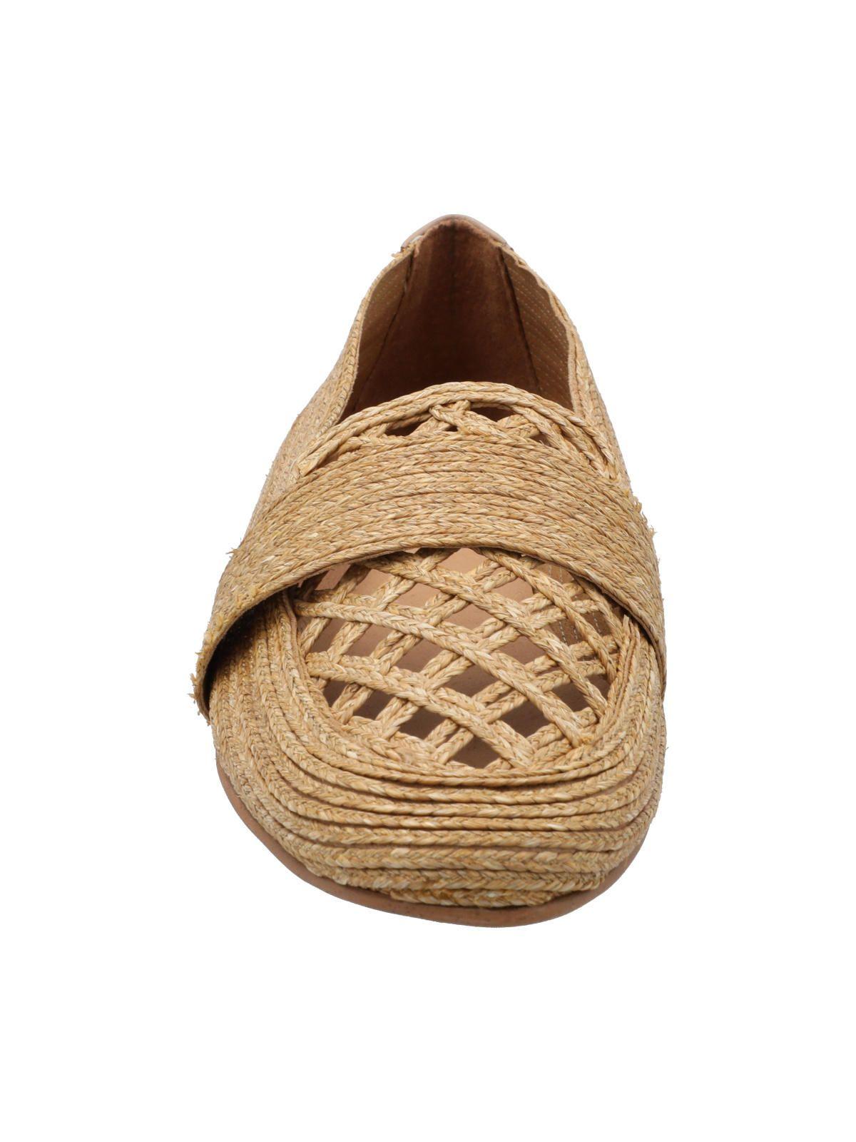 Mocasín Rafia Mujer Lusepa Beige-3