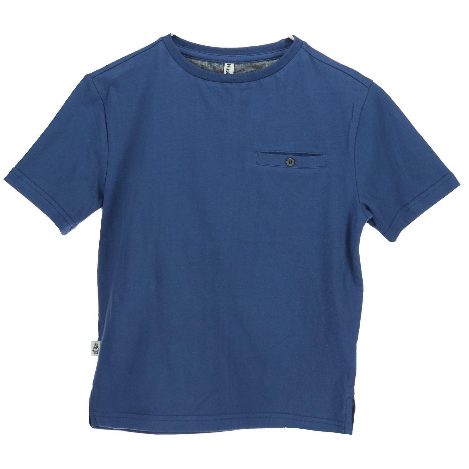 Polera M/C Algodón Bs19-Tsh/Dante Azul-0