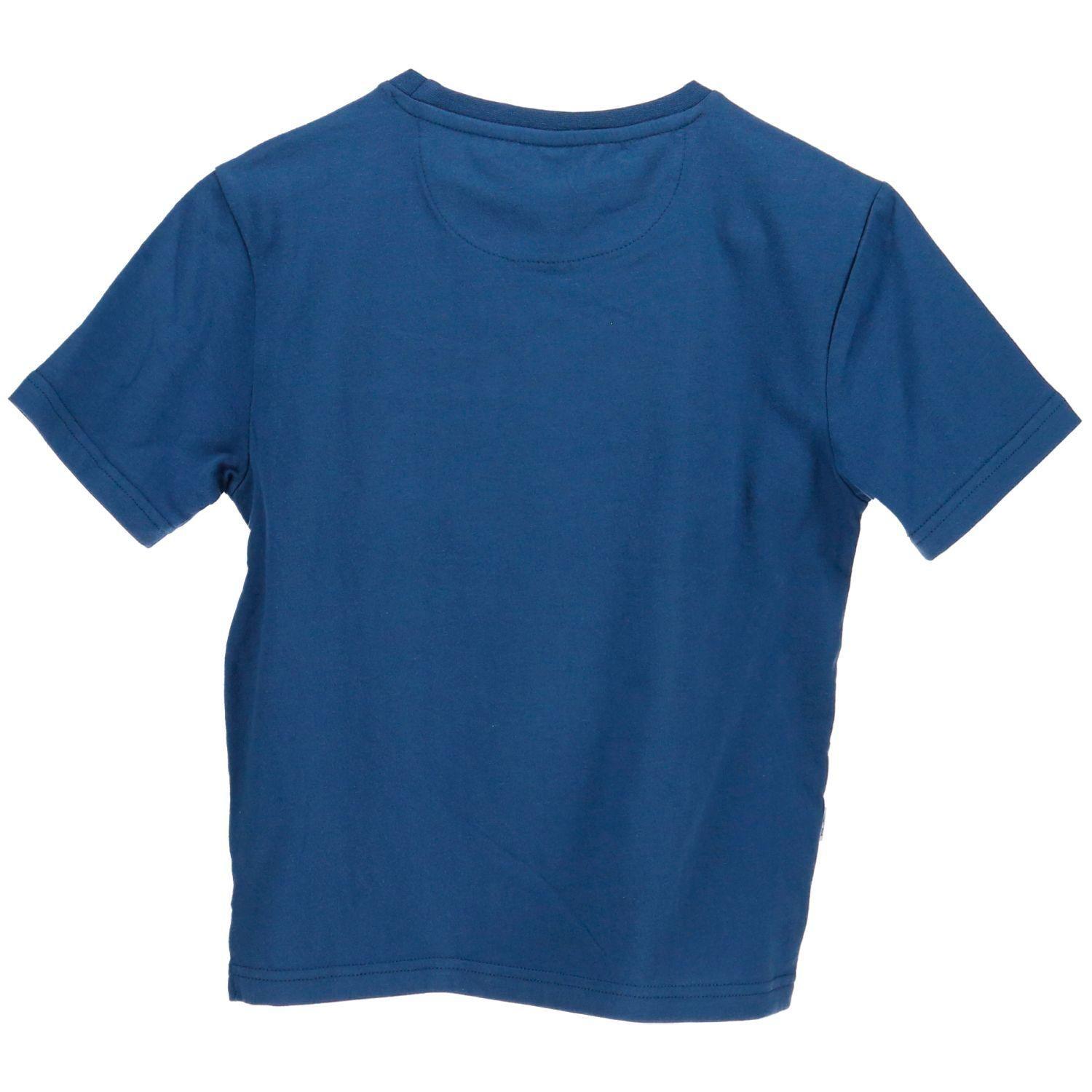 Polera M/C Algodón Bs19-Tsh/Dante Azul-1