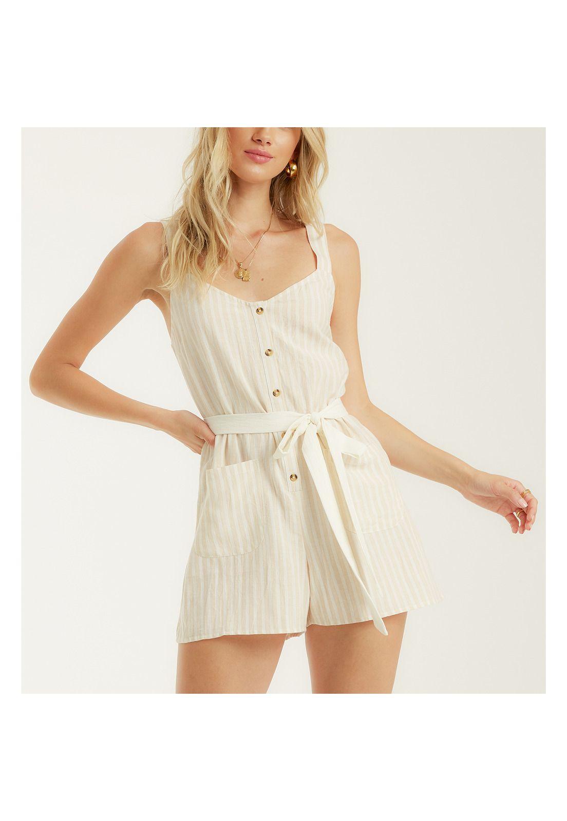 Enterito  All Happening Beige Mujer-1