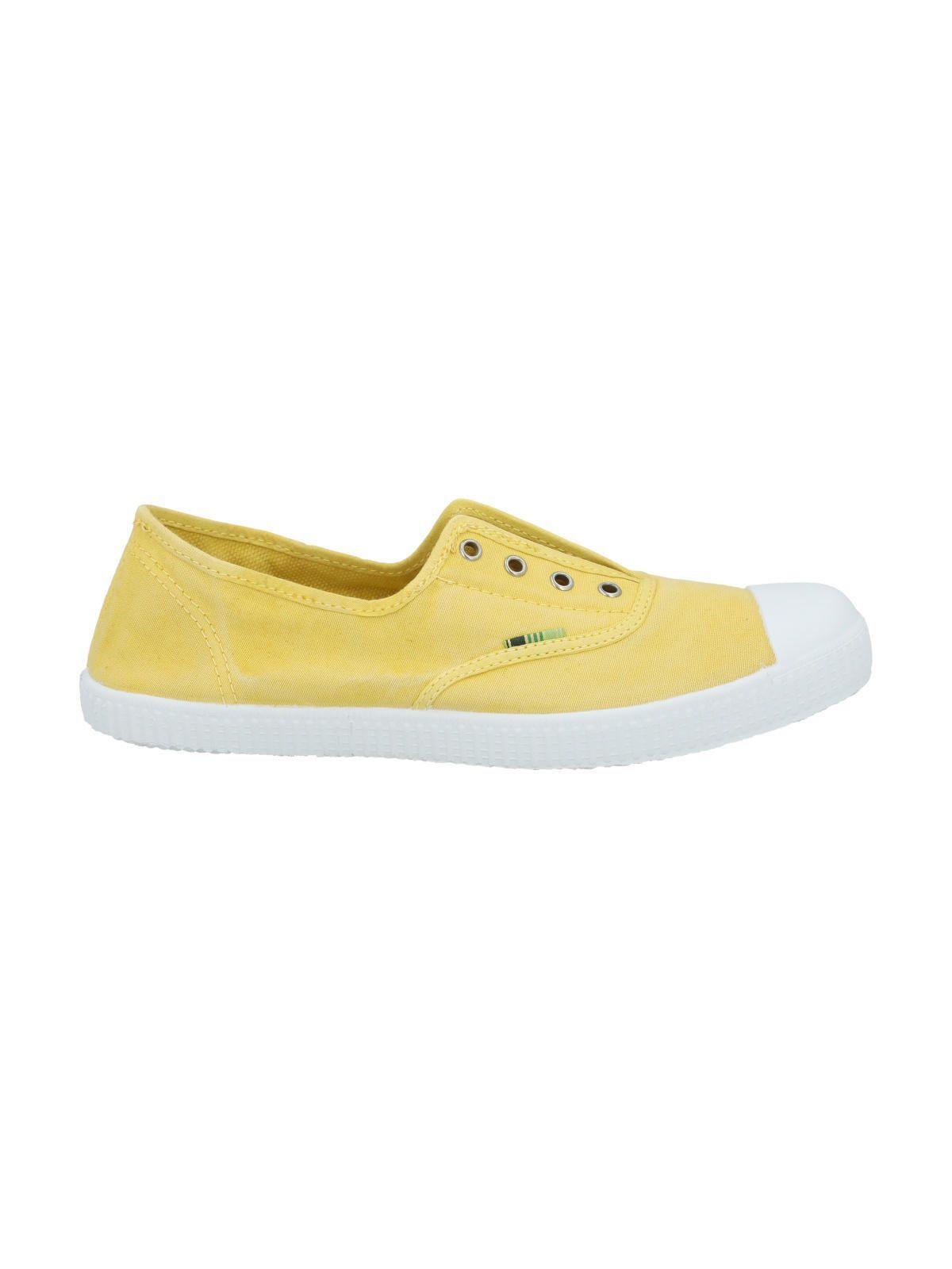 Zapatilla Algodón Mujer Greece Amarillo-0