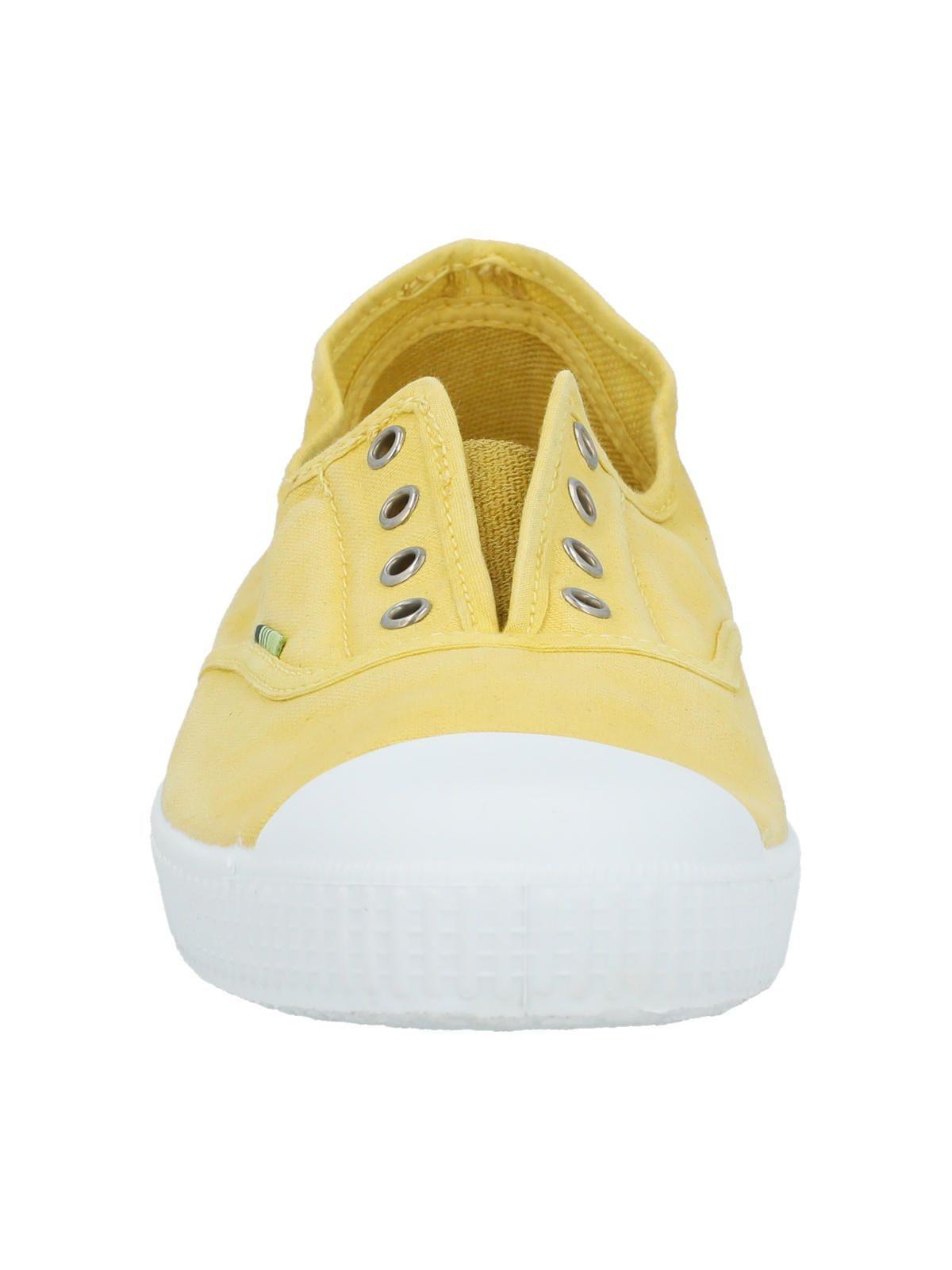 Zapatilla Algodón Mujer Greece Amarillo-3