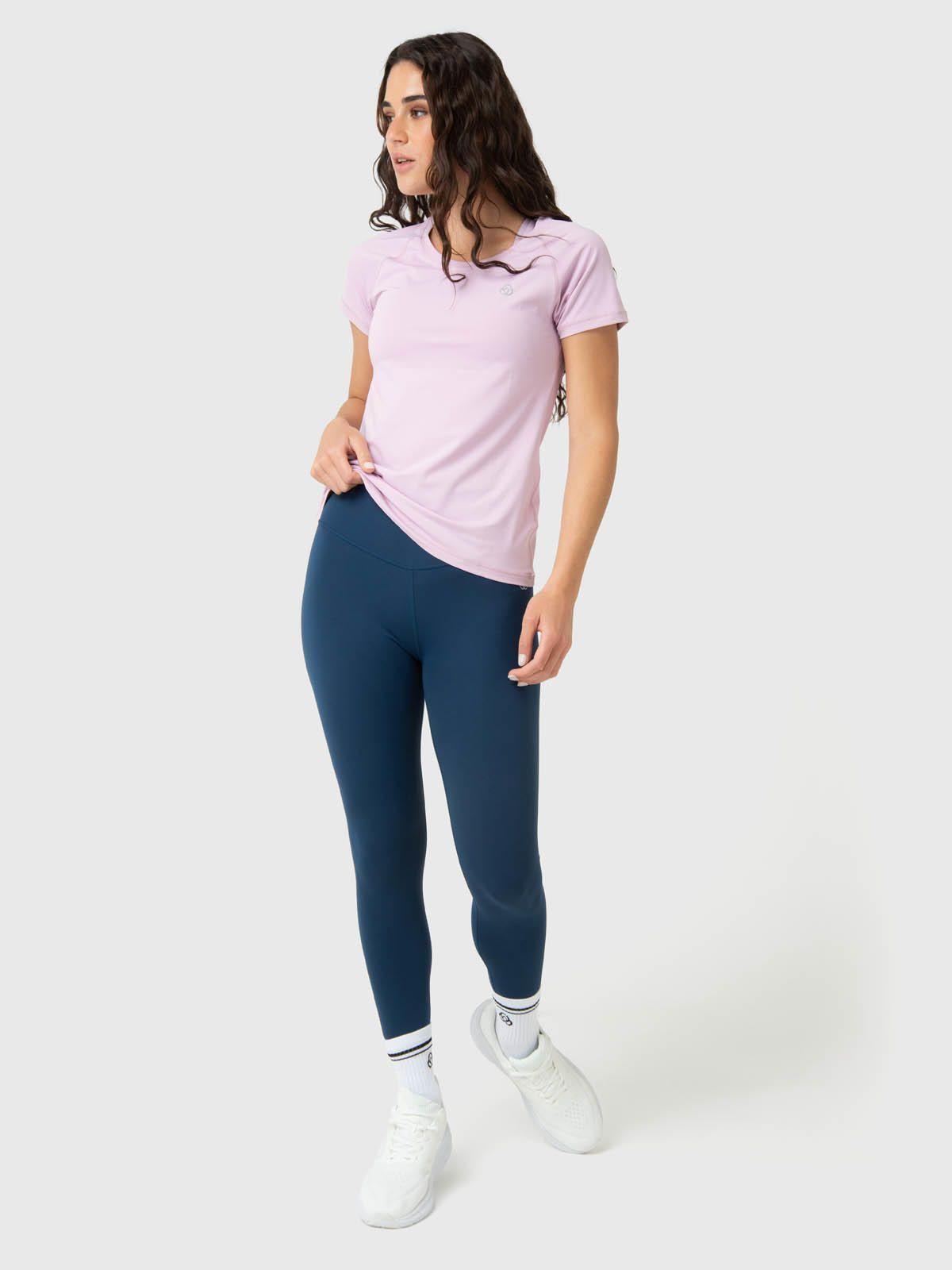 Polera Mujer Round Neck Aloe Rosada -4