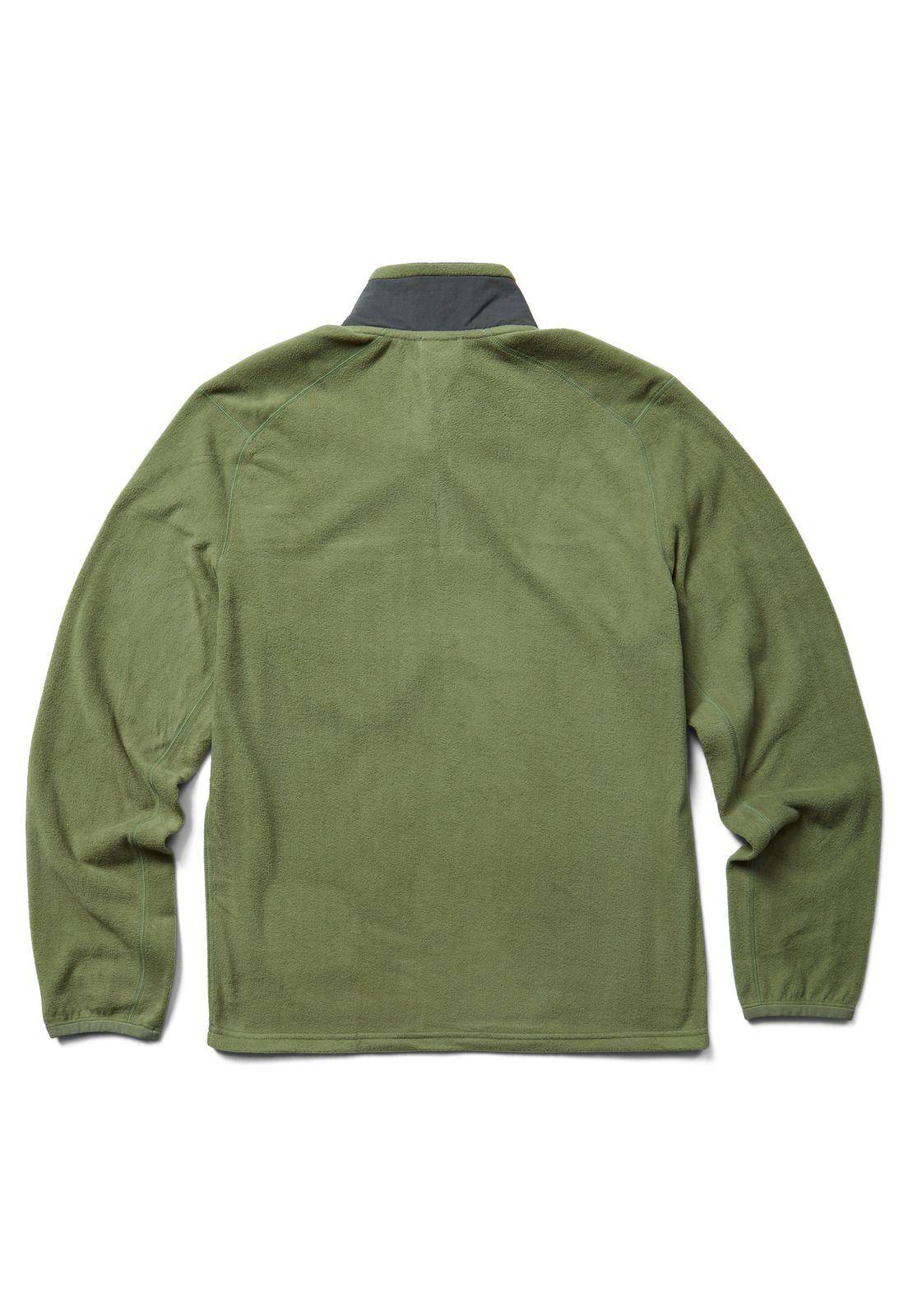 Polar Hombre Flux Lw 1/4 Zip Verde-1