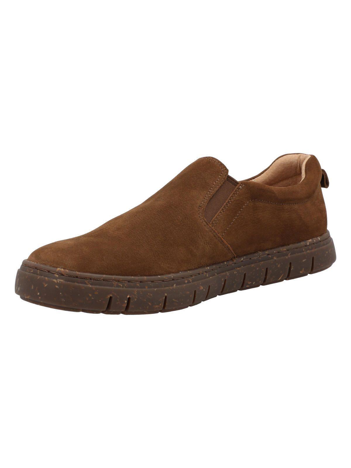 Slip On Cuero Hombre Perth Café-4