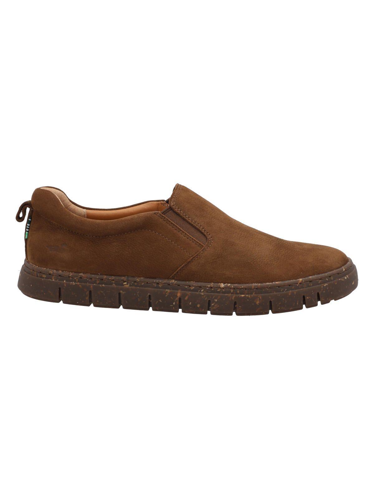 Slip On Cuero Hombre Perth Café-0