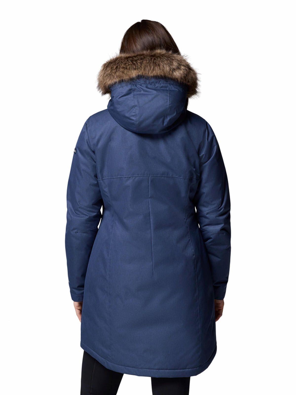 Parka Water Rep Mujer Suttle Mountain Azul-8