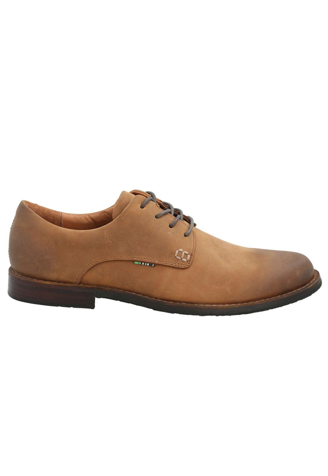 Zapato Cuero Hombre Harrow I Café -0