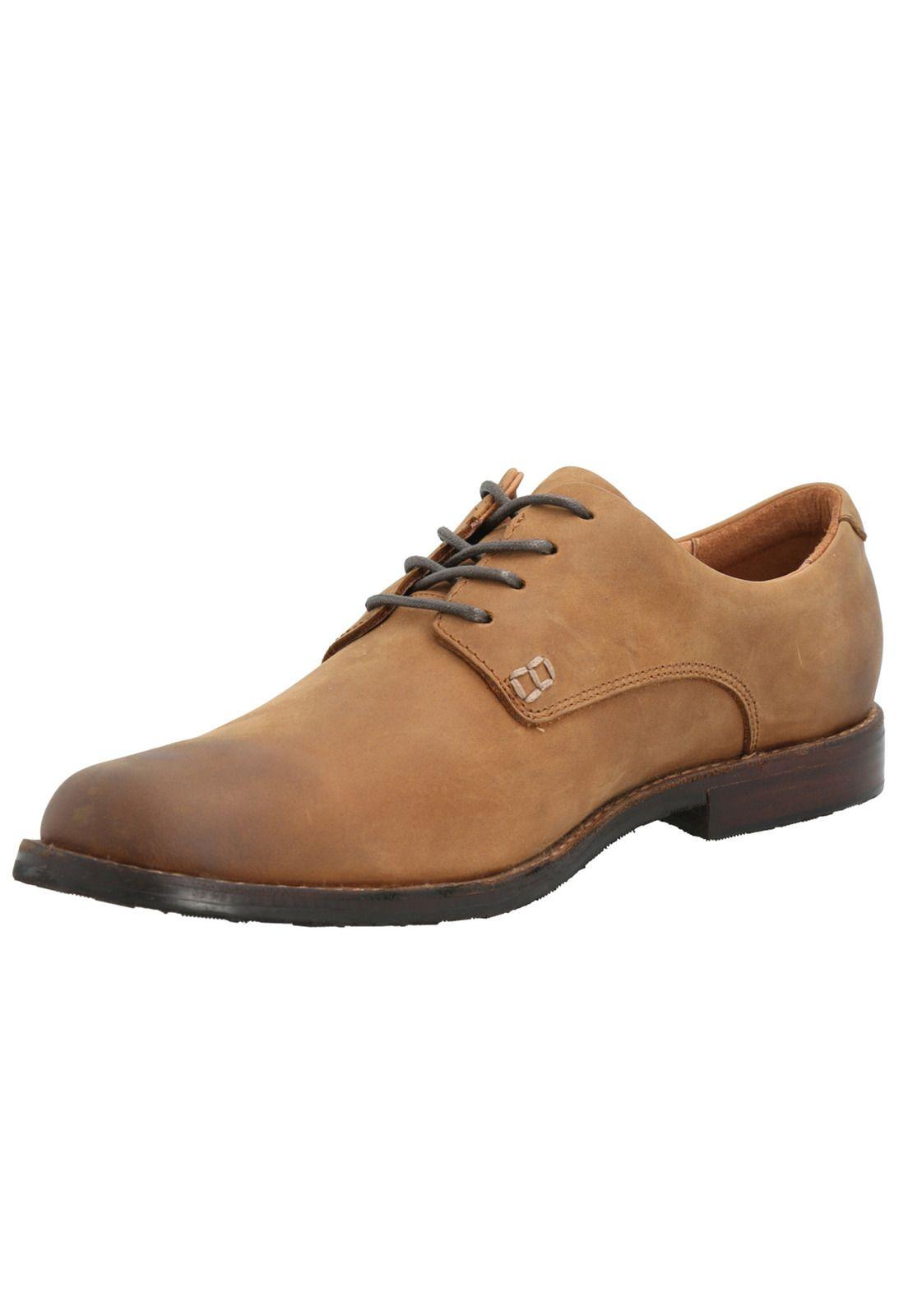 Zapato Cuero Hombre Harrow I Café -3