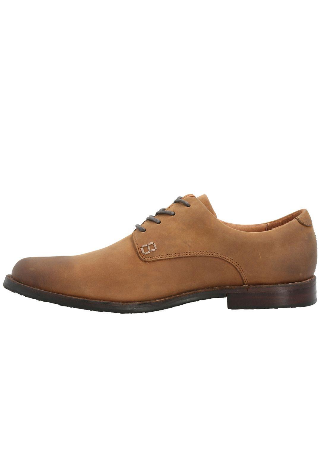 Zapato Cuero Hombre Harrow I Café -4