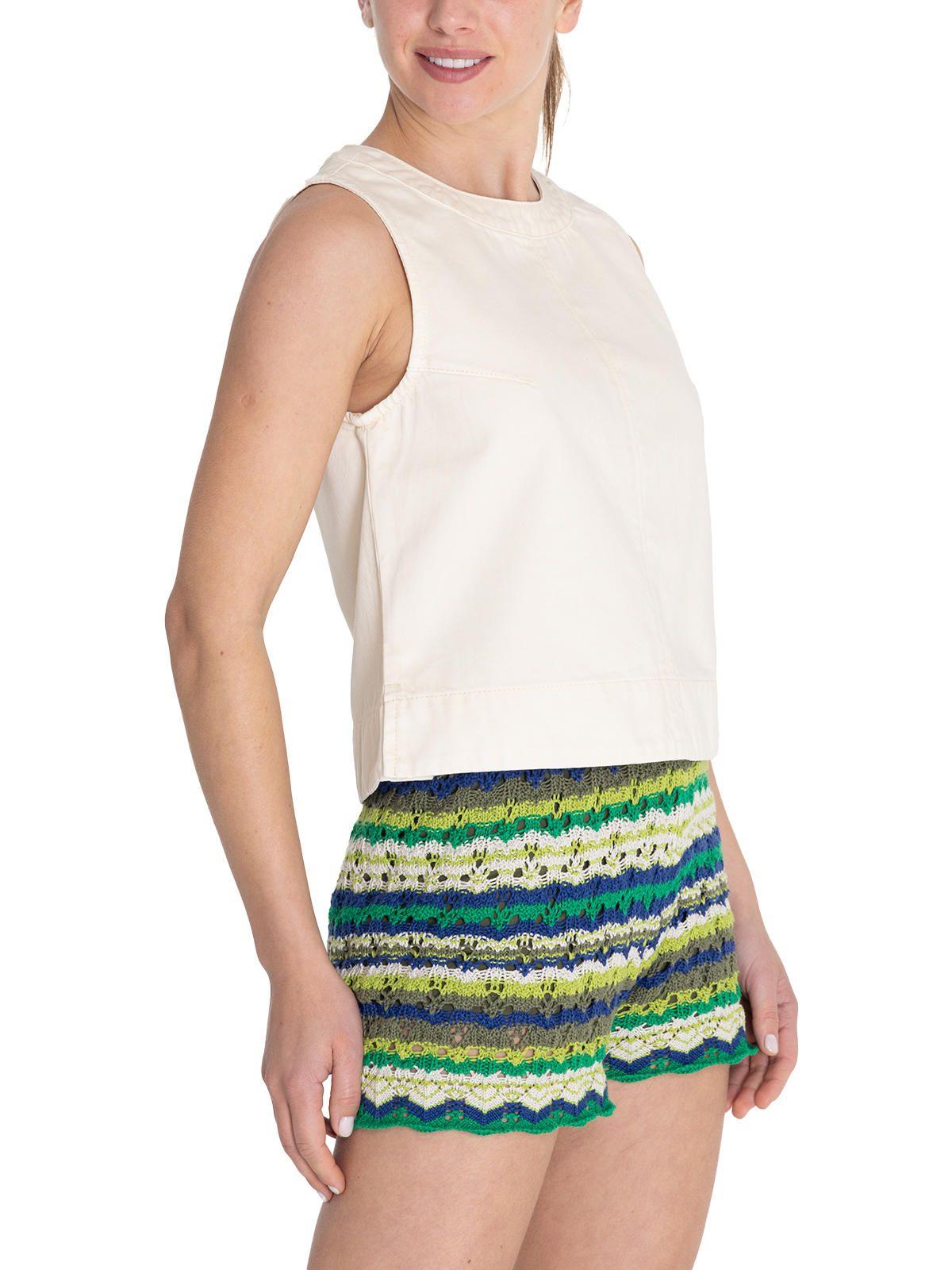 Blusa Algodón Orgánico Crema Lee Mujer -5