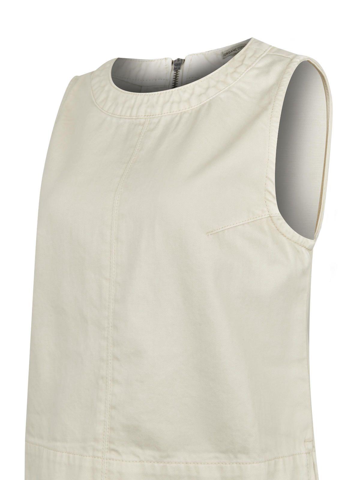 Blusa Algodón Orgánico Crema Lee Mujer -3