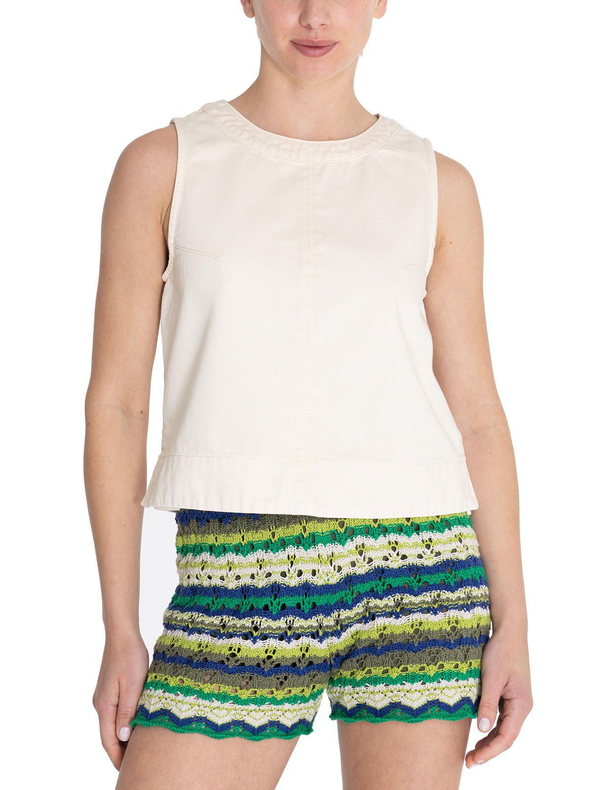 Blusa Algodón Orgánico Crema Lee Mujer -4