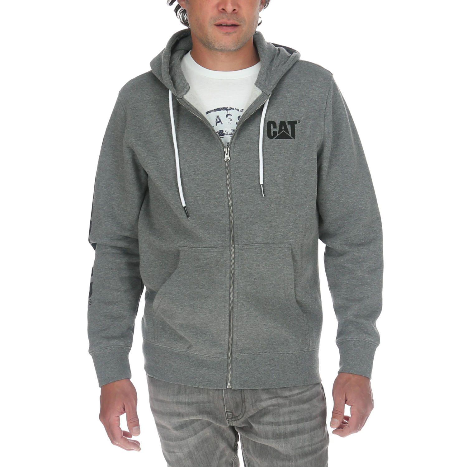 Polerón Hombre Foundation Fz Dm Hooded Gris-0