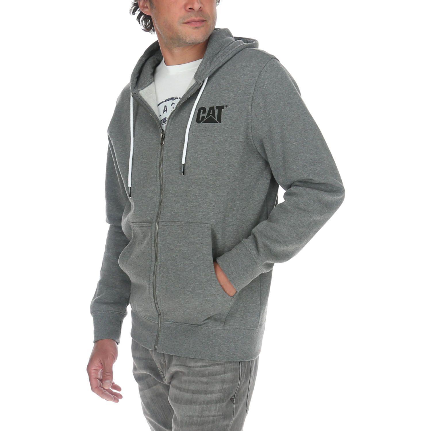 Polerón Hombre Foundation Fz Dm Hooded Gris-1