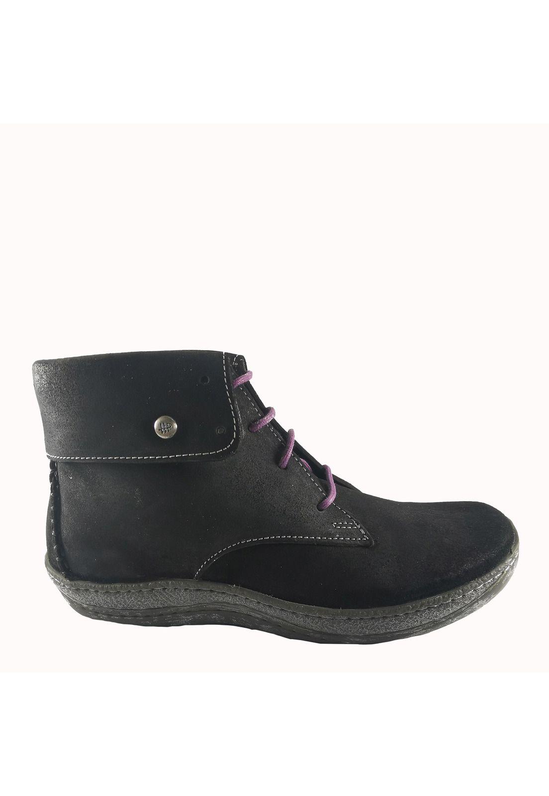 Botin Mujer Cuero Niruana Negro-1