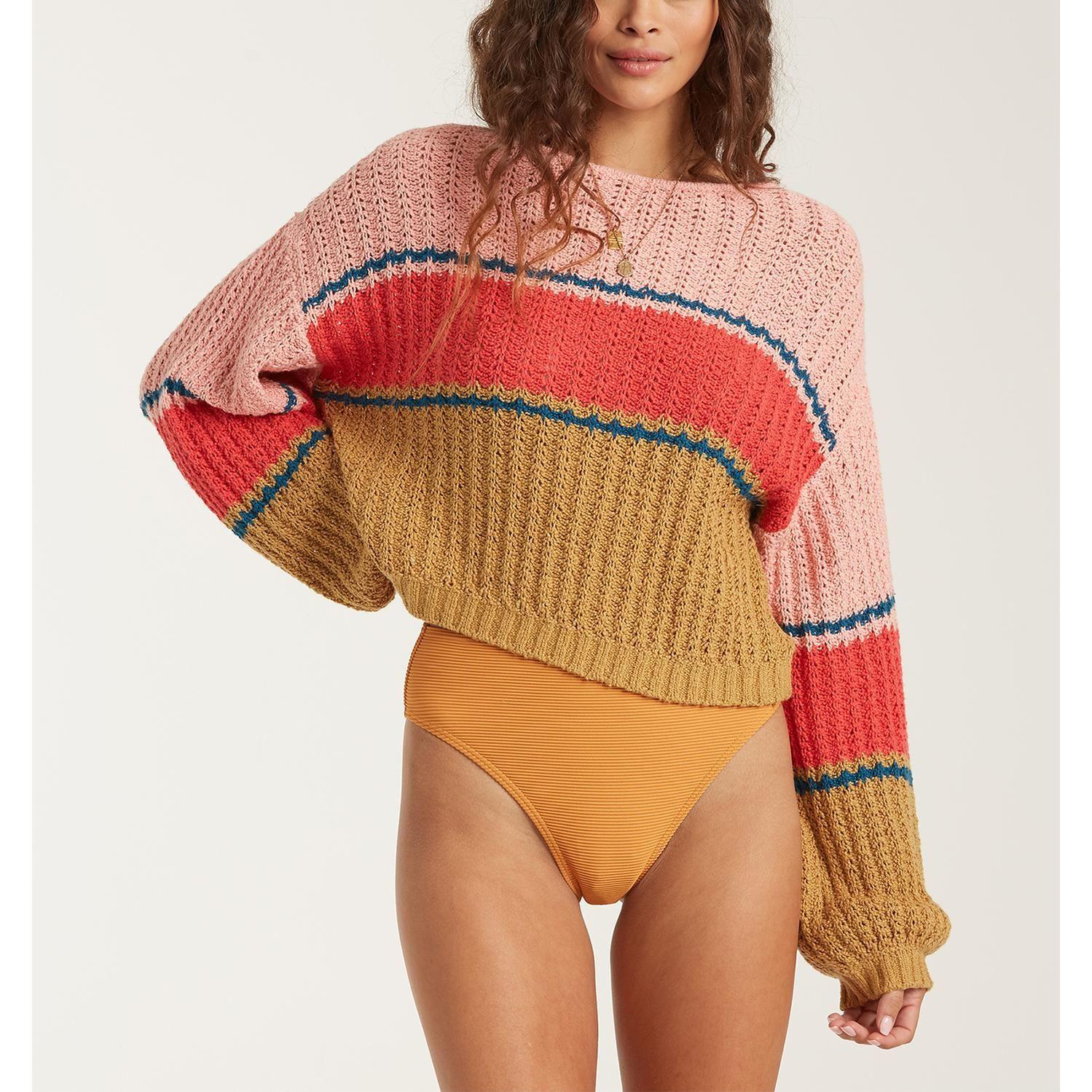 Sweater  Washed Out Multicolor Mujer-0