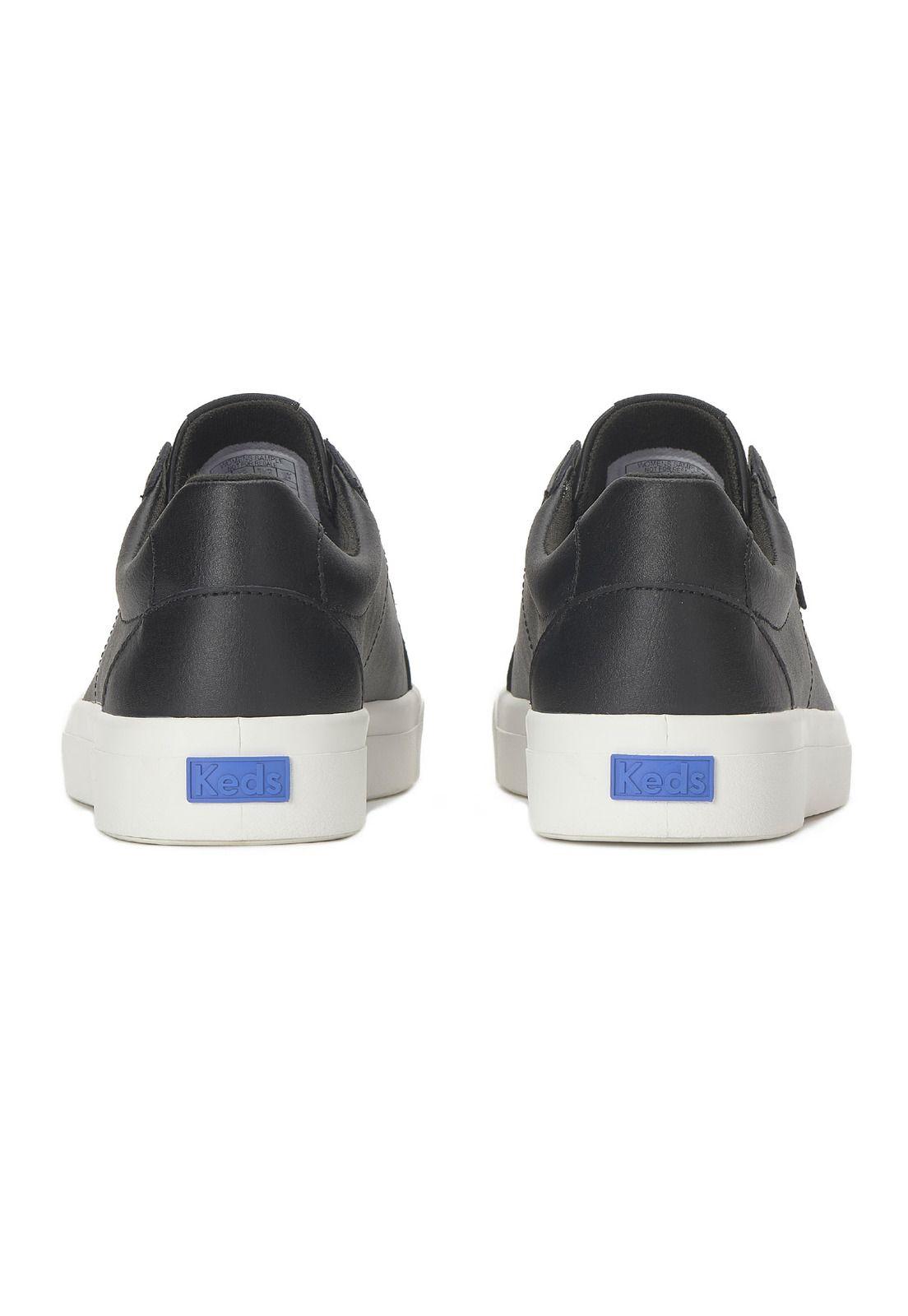 Zapatilla Cuero Mujer Pursuit Zip Lthr Negro-5