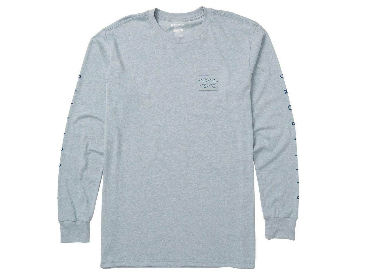 Polera Manga Larga Unity Sleeves Denim Heather-0