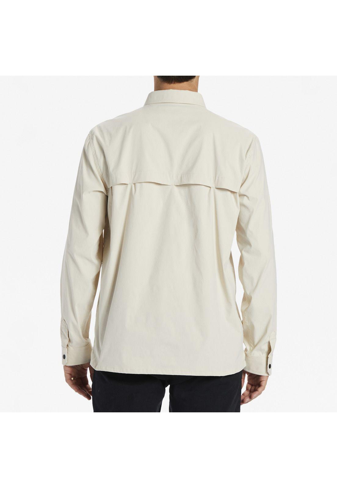 Camisa M/L Hombre Surftrek Tech M W Blanco-3