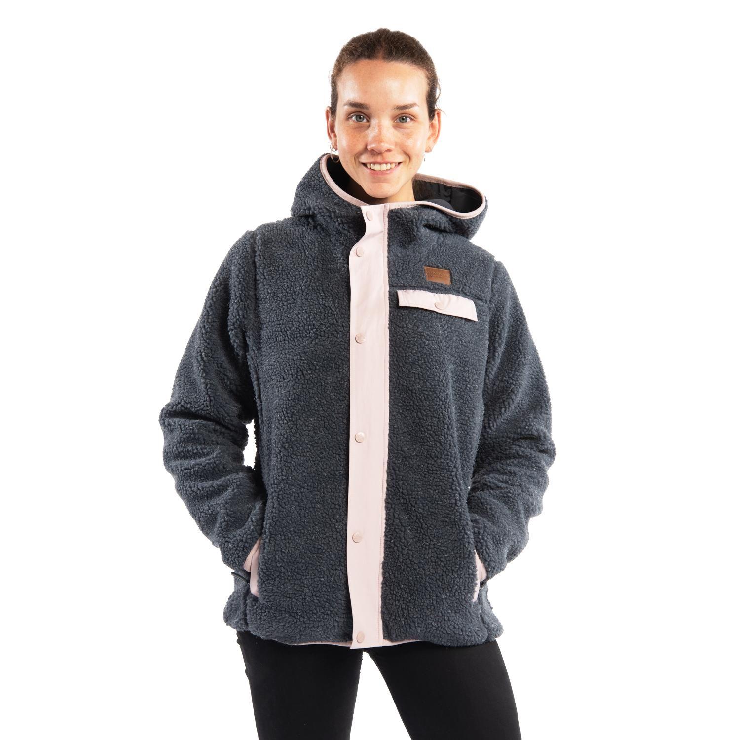 Polar Mujer Havoc Sherpa Fz Gris-0