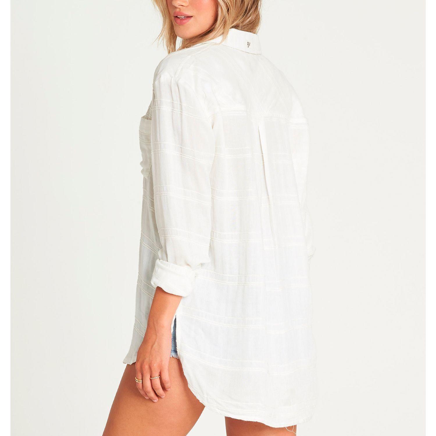 Blusa M/L Mujer Easy Moves Blanco-2