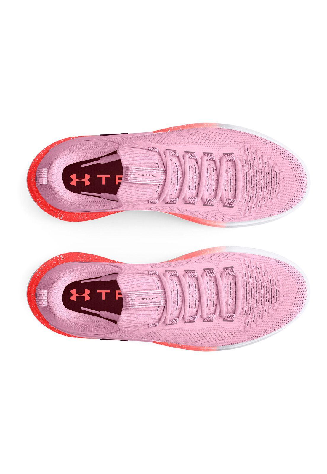 Zapatillas Training UA Flow Dynamic para mujer Rosa-4