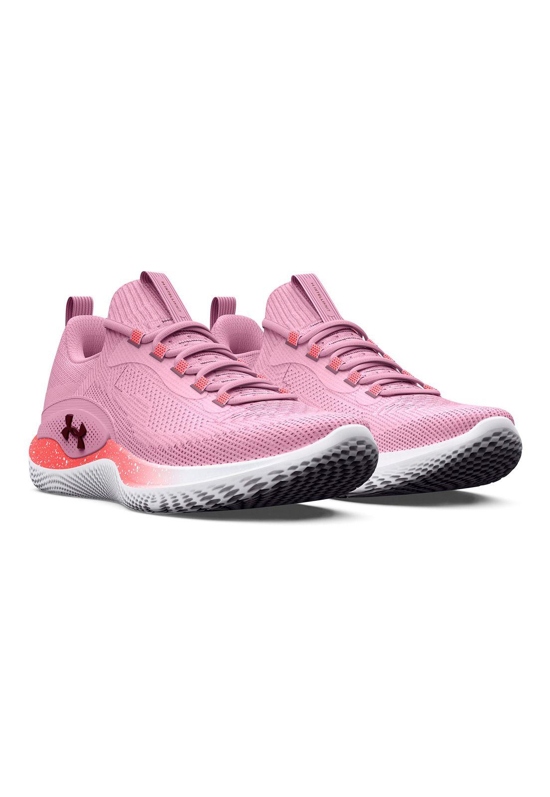 Zapatillas Training UA Flow Dynamic para mujer Rosa-5