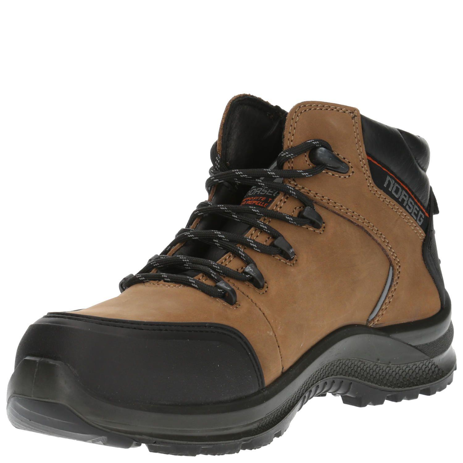 Zapato de Seguridad NS 592 LION Café Hombre-4