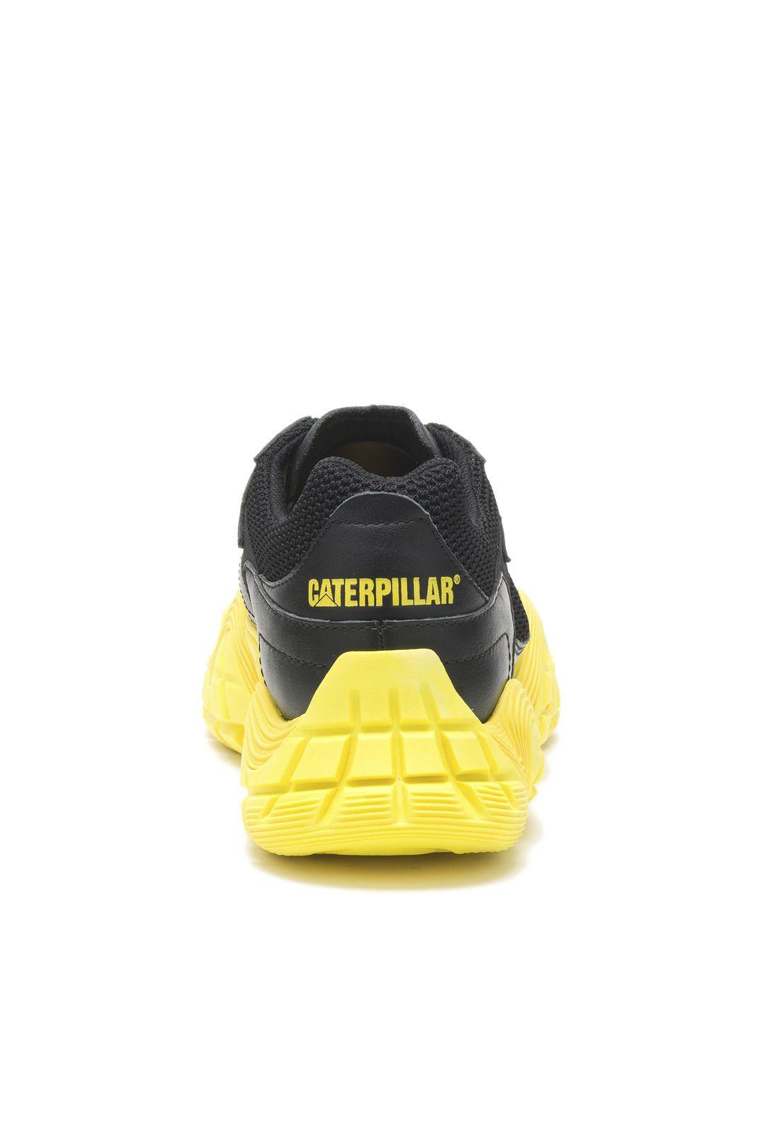 Zapatilla Cuero/Textil Vapor Negro Hombre-2