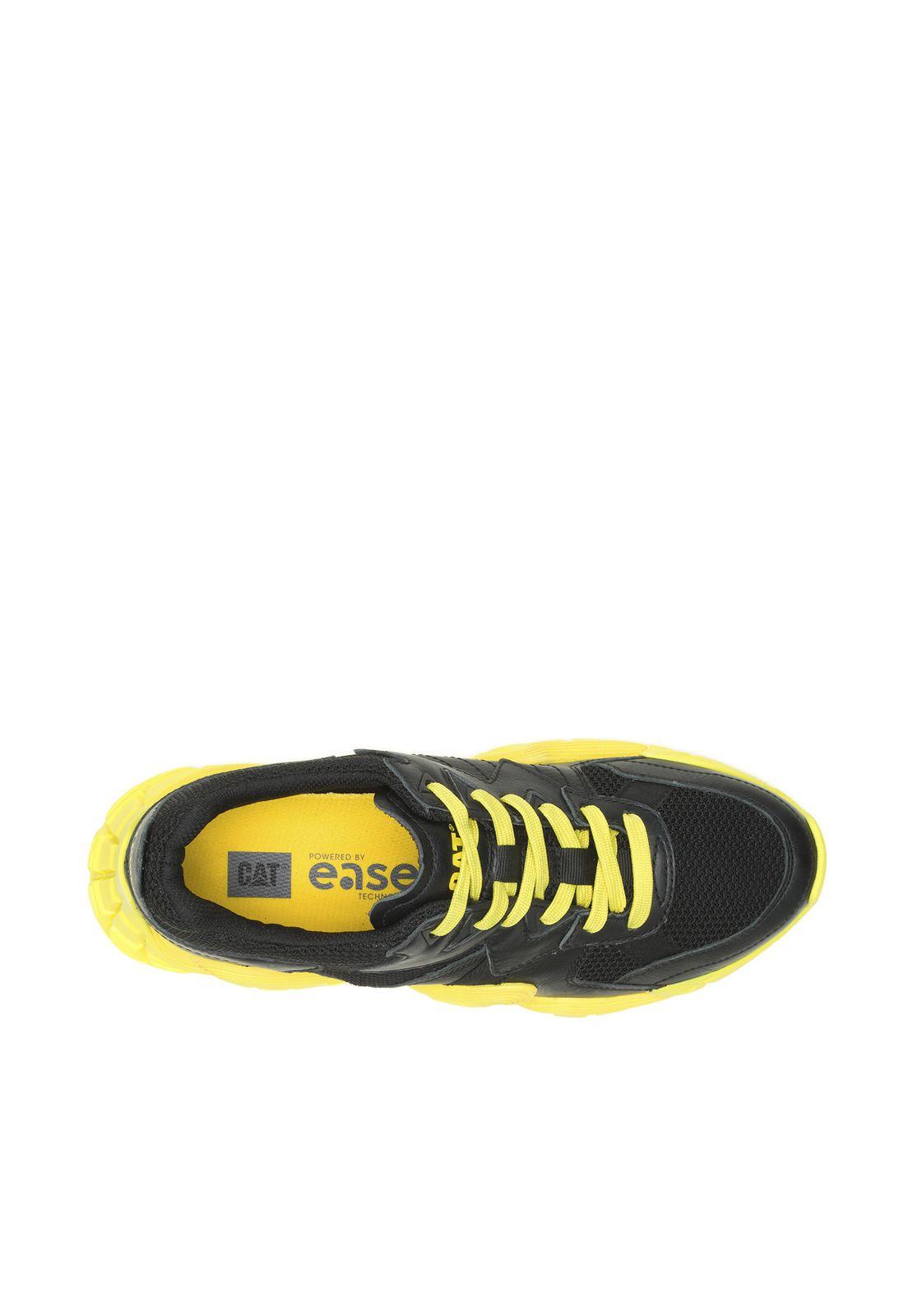 Zapatilla Cuero/Textil Vapor Negro Hombre-3