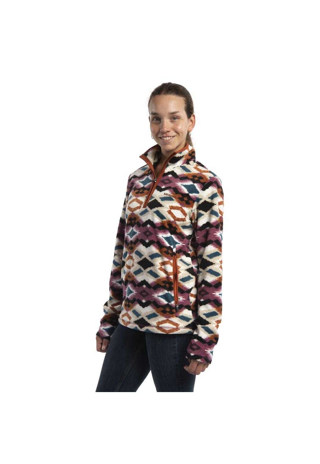 Polar Mujer Print Polar Morado-1