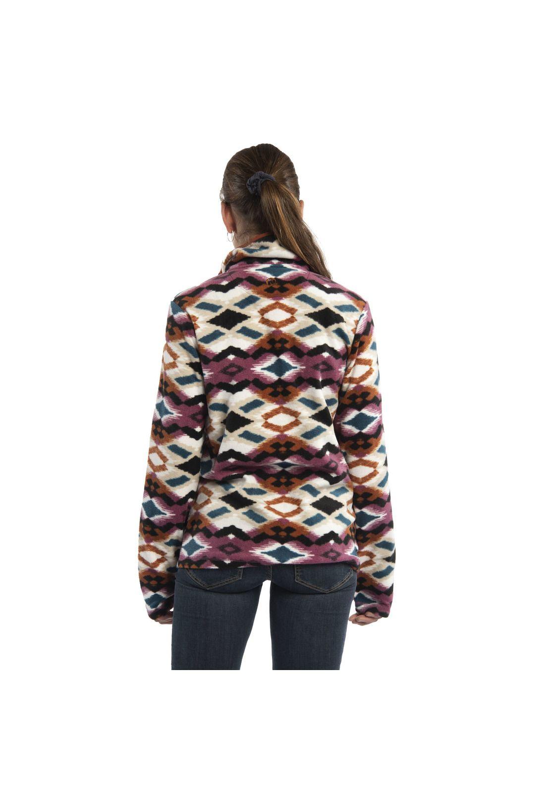 Polar Mujer Print Polar Morado-3