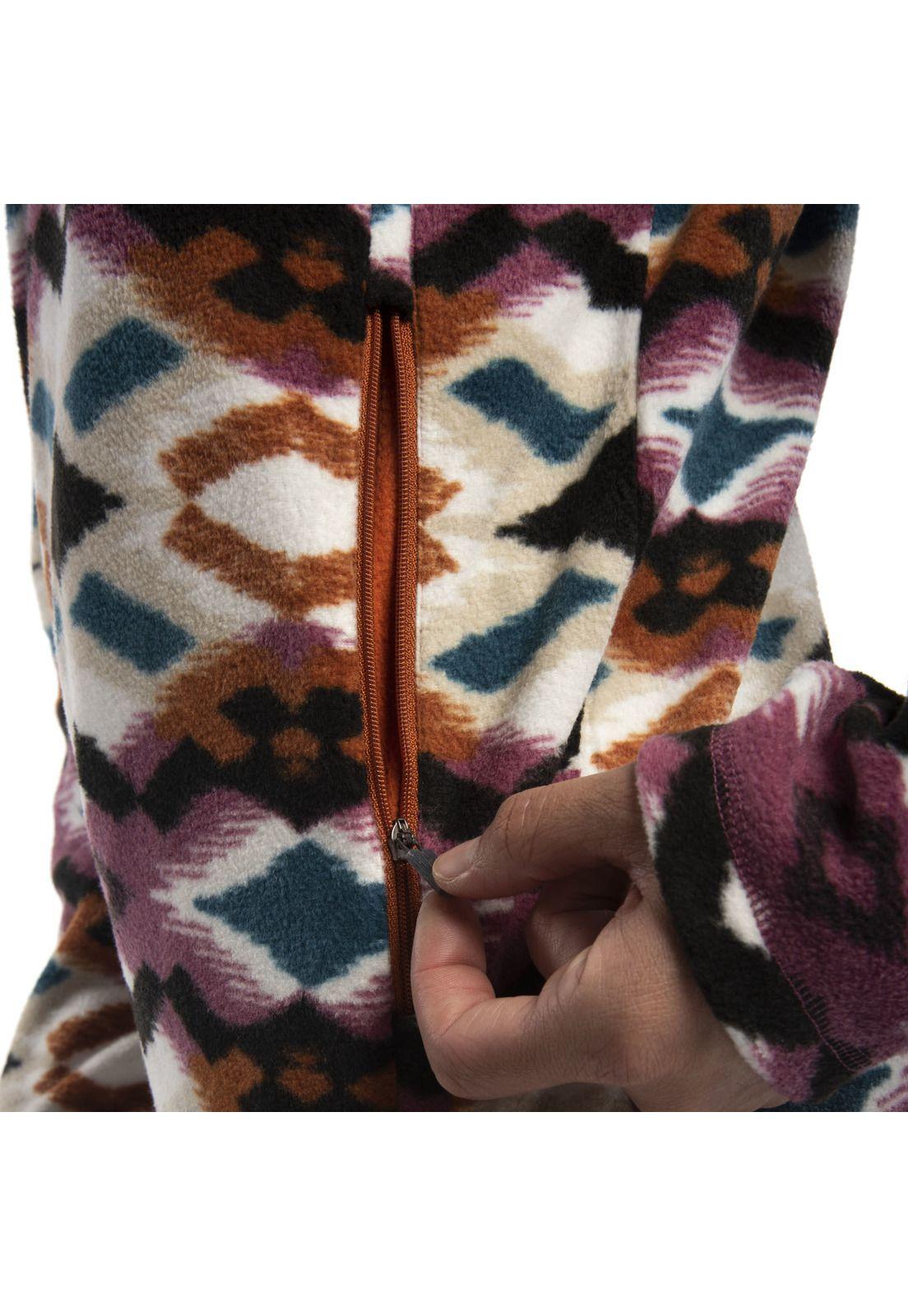 Polar Mujer Print Polar Morado-4