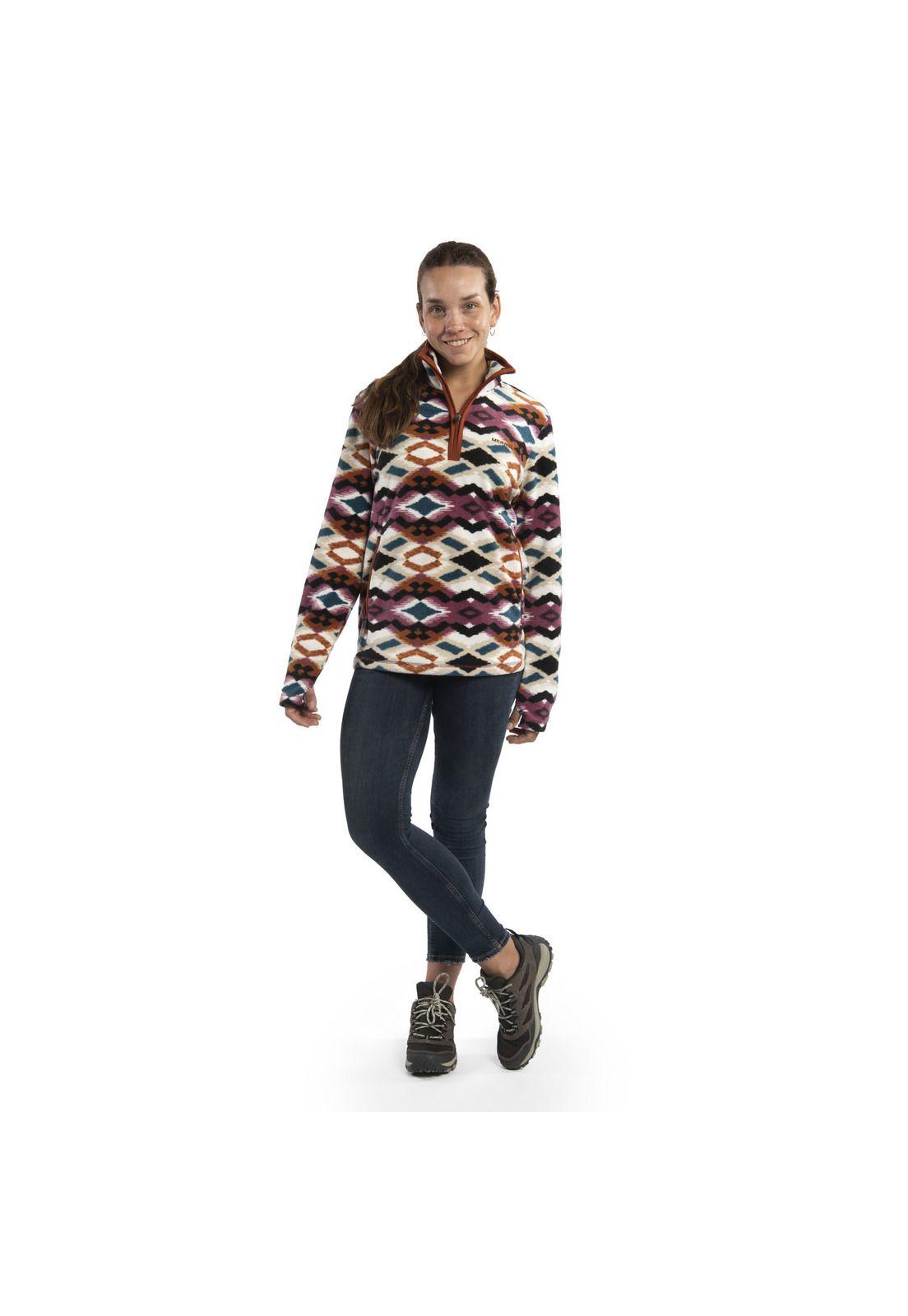 Polar Mujer Print Polar Morado-5