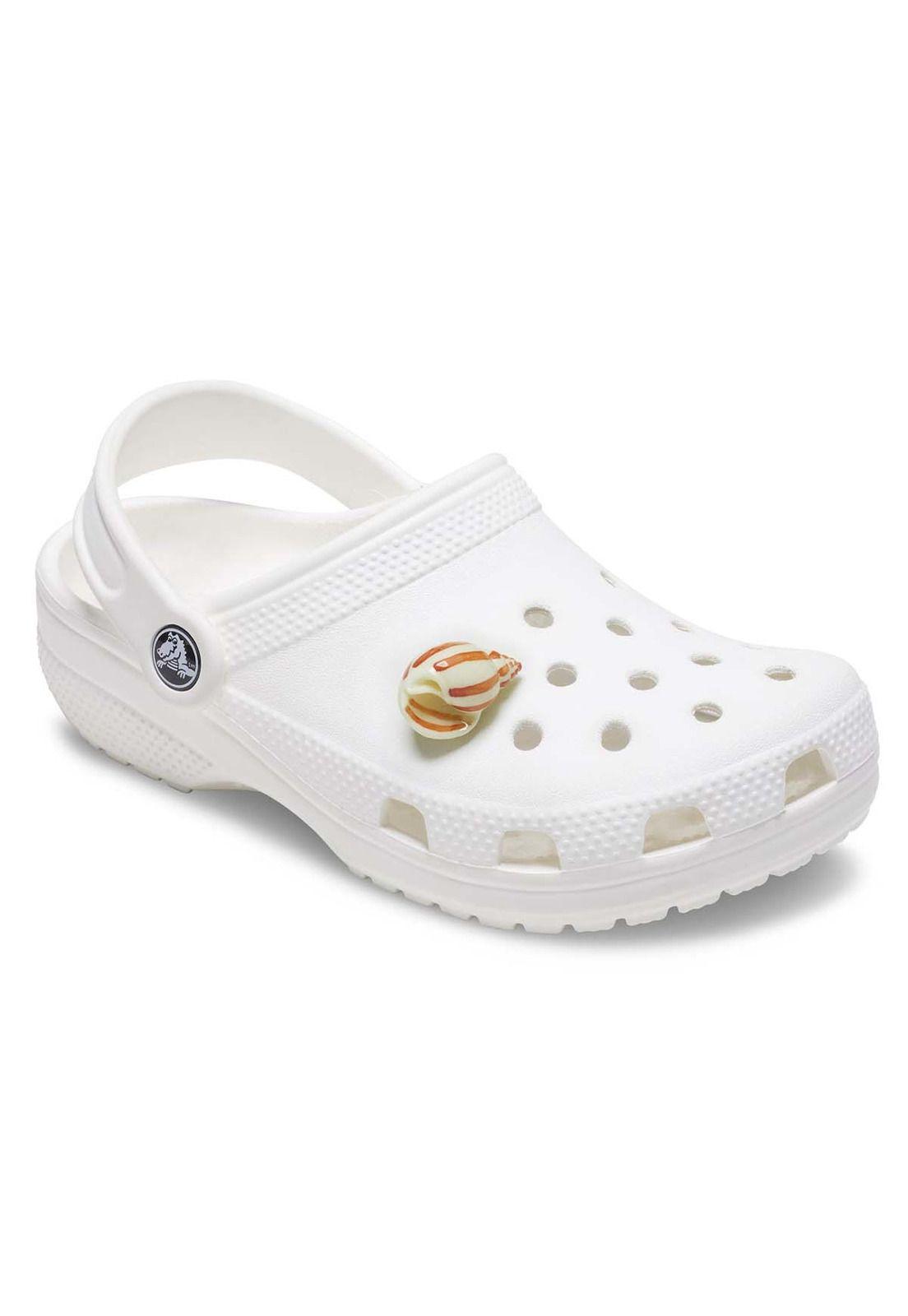 Jibbitz Crocs Concha Natural Blanco-1