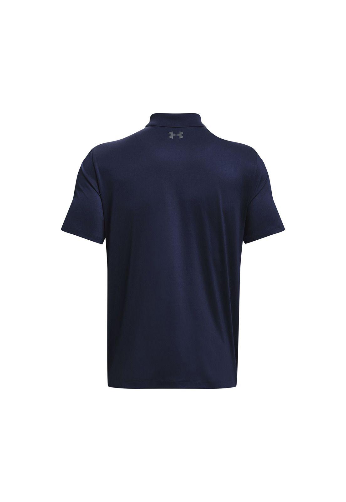 Polo Golf Performance 3 Azul Hombre-1