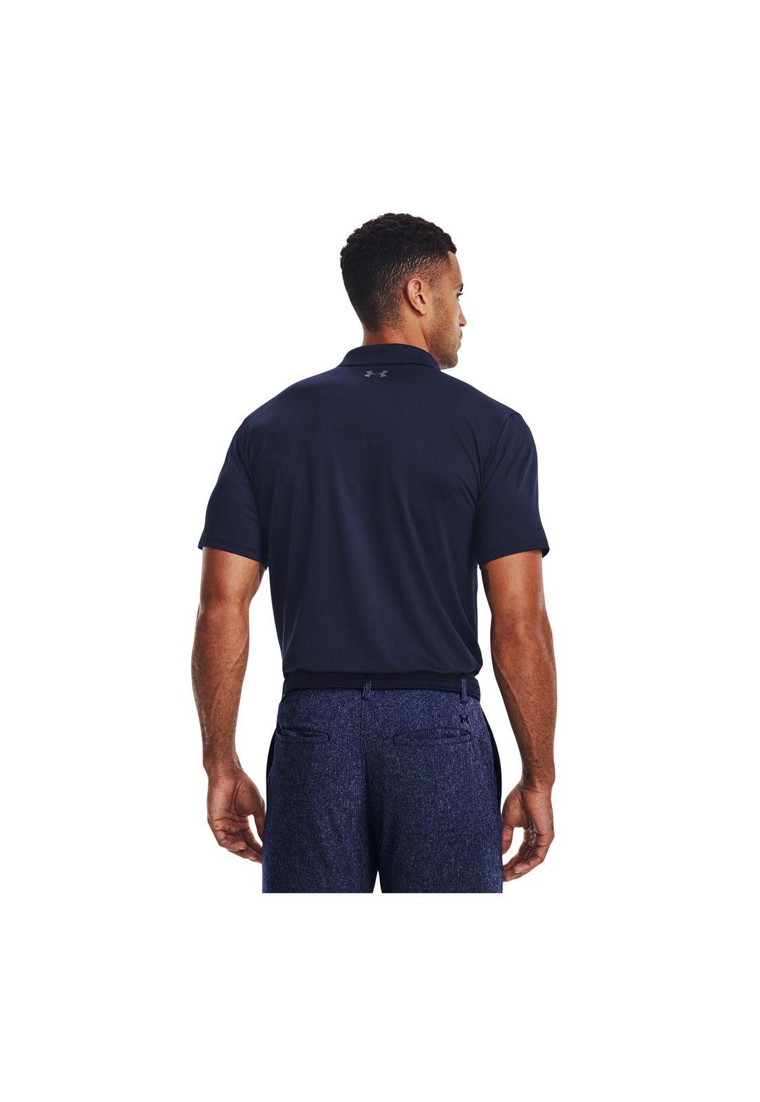 Polo Golf Performance 3 Azul Hombre-4