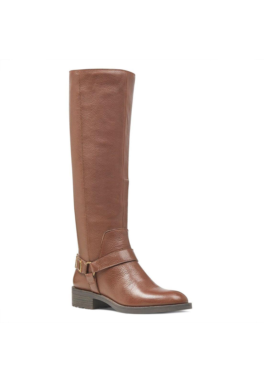 Bota Cuero Shailyn Cognac Mujer-0