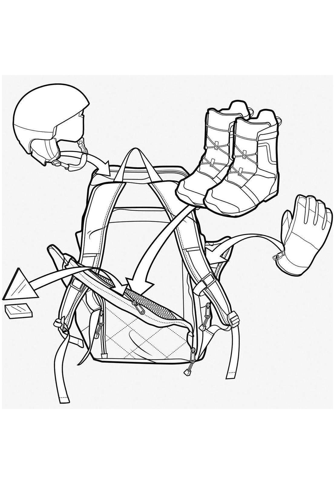 Mochila Booter Pack 40L Negro-1