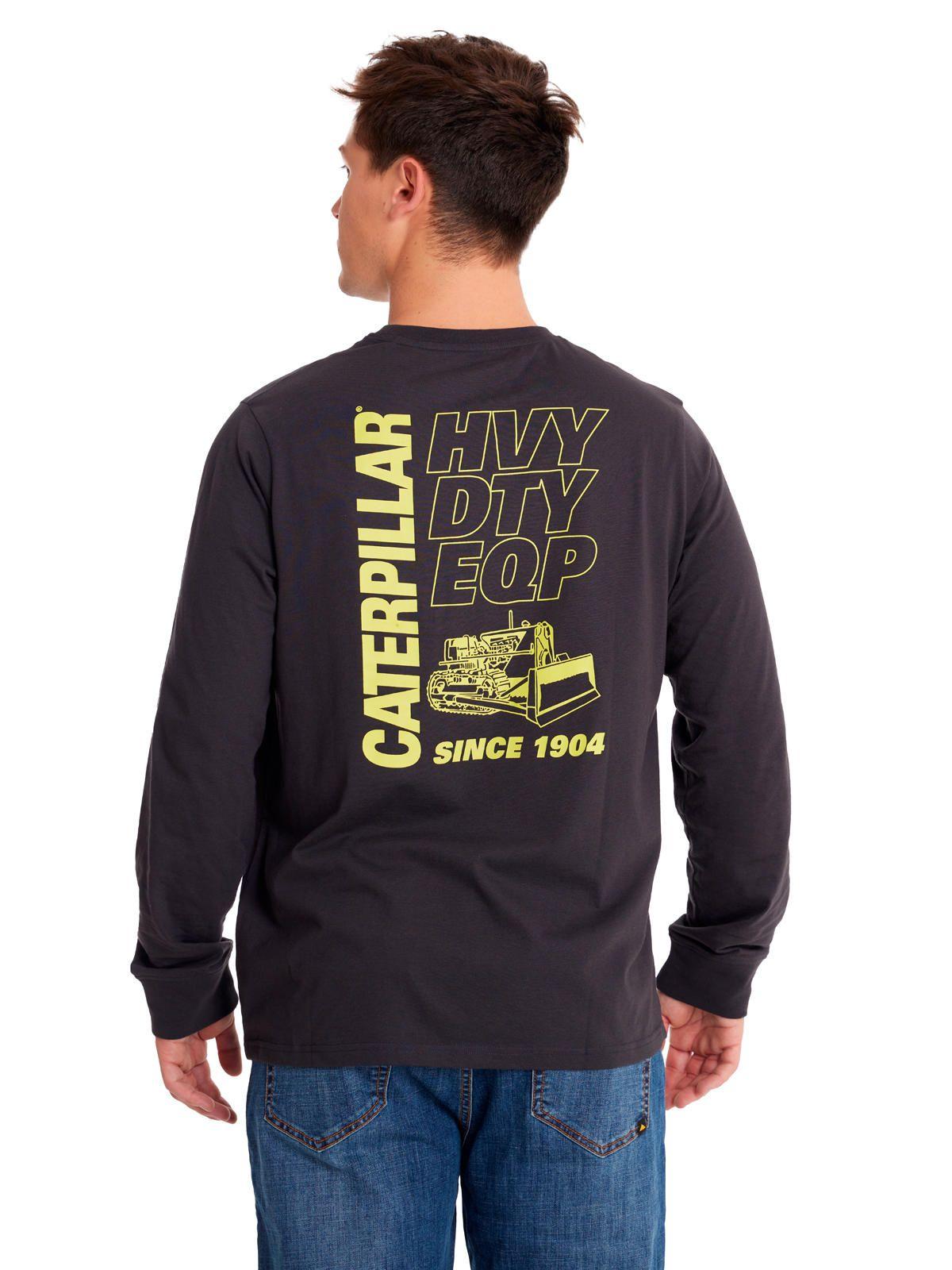 Polera Manga Larga Hombre Urban Camo GraphicNegro-3