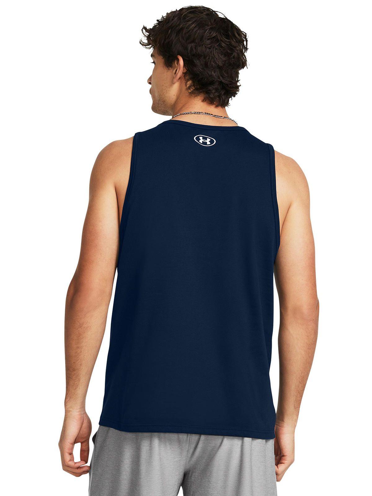 Polera sin manga UA Sportstyle hombre Azul-4