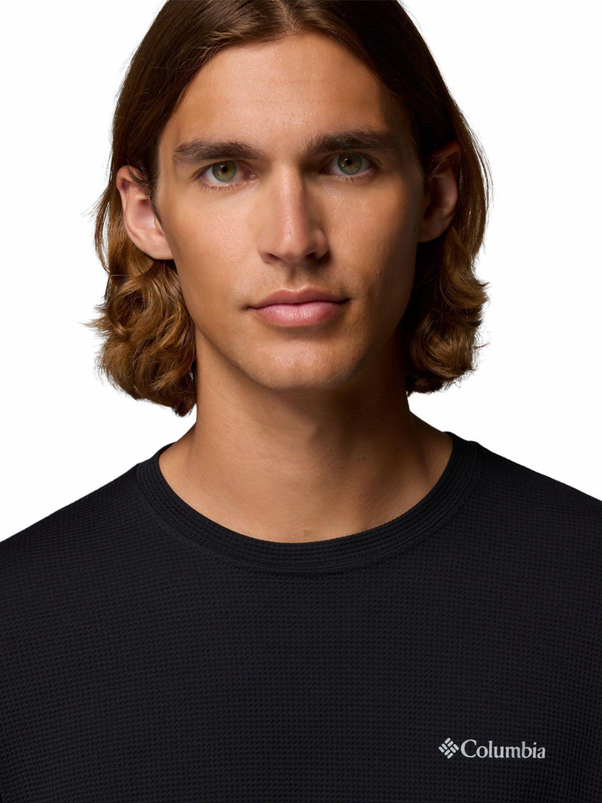 Polera ML Hombre Tech Trail Utility Warm Negro-3