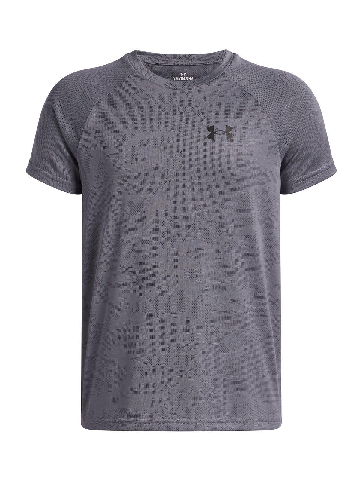 Polera M/C Niño Tech Jacquard 2.0 Gris-0