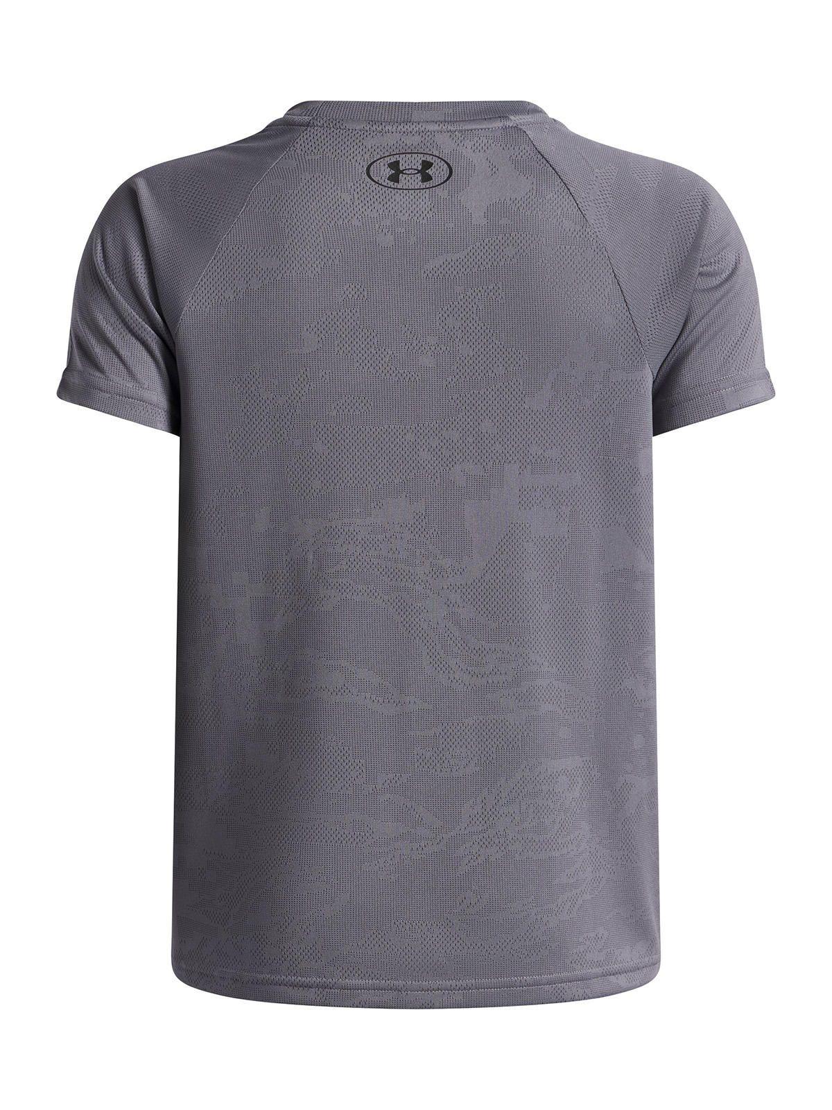 Polera M/C Niño Tech Jacquard 2.0 Gris-1