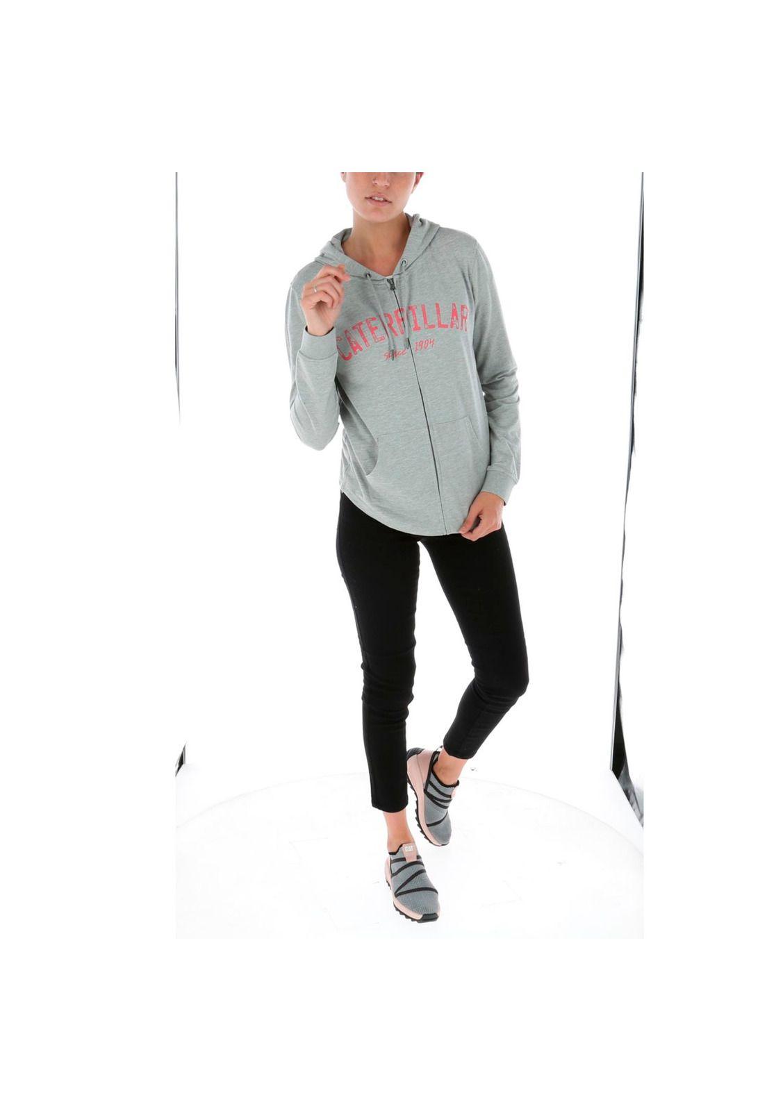 Poleron Mujer Daphne Sweatshirt Gris-4