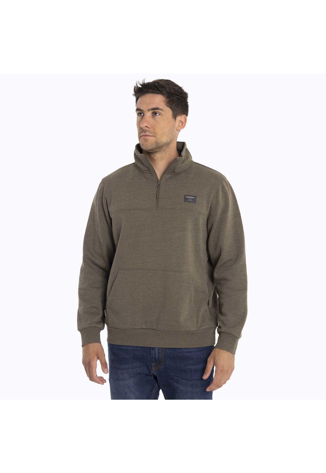 Poleron Hombre Delaware Café claro Merrell-0