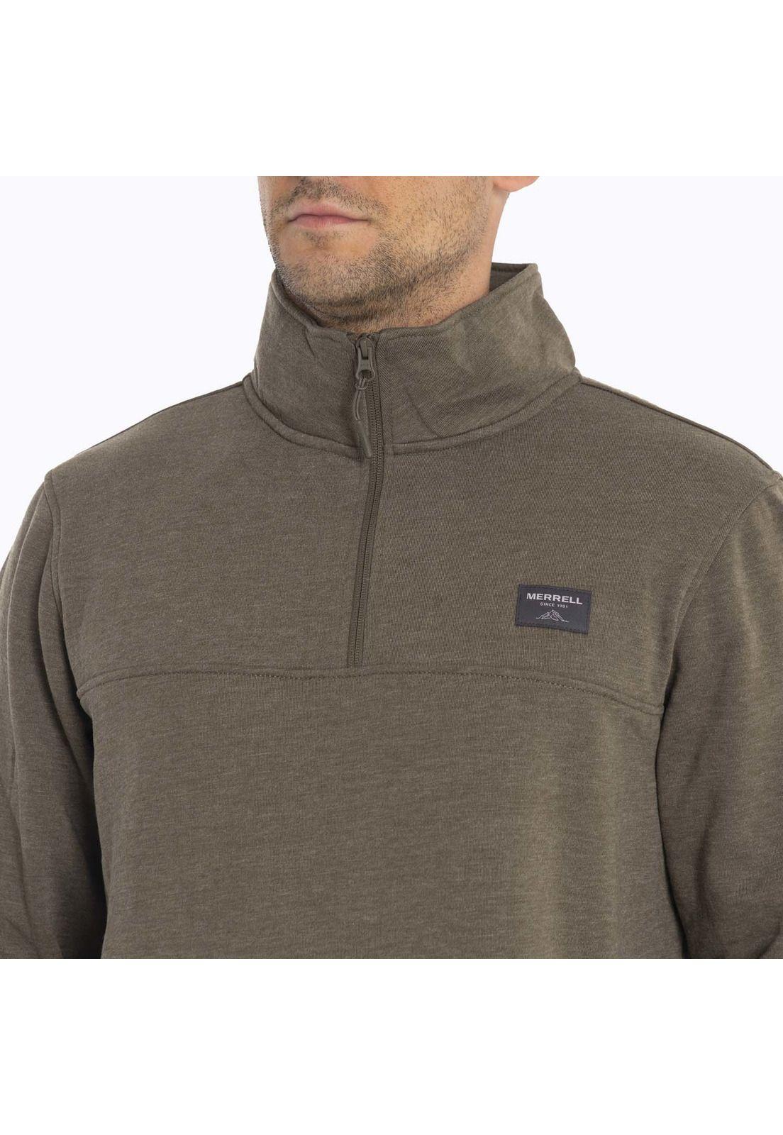 Poleron Hombre Delaware Café claro Merrell-5