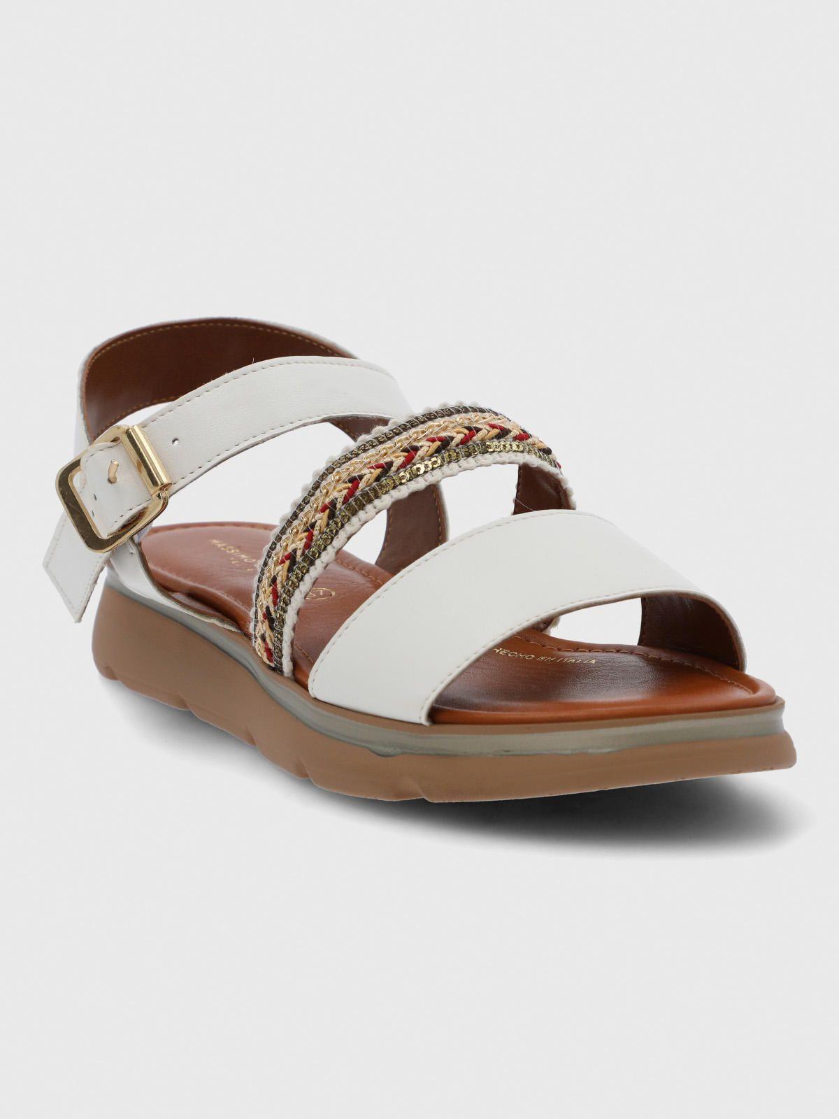 Sandalia Cerutti Mujer Sambucia Blanca-1