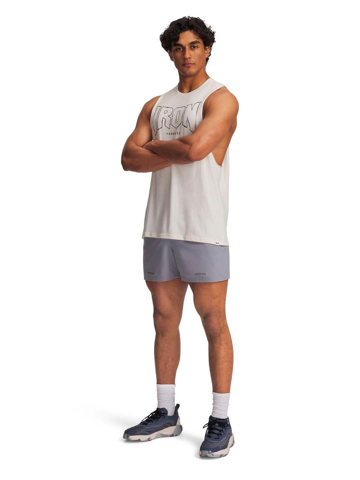 Polera sin manga Training  hombre Project Rock café -3